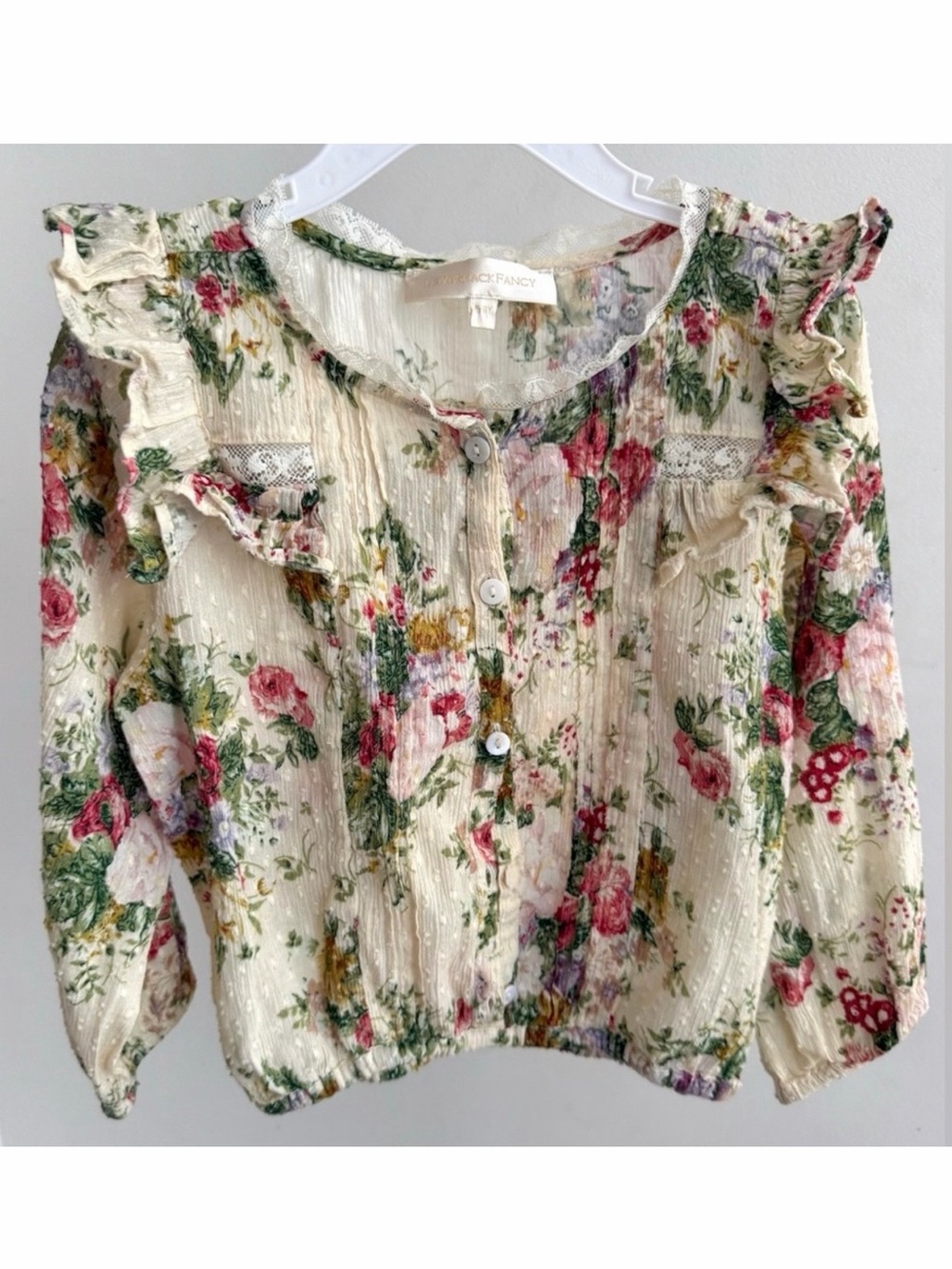 LoveShackFancy Girls Blouse
